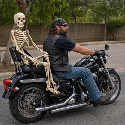 BoneRider -  Motorcycle Skeleton Passenger Kit